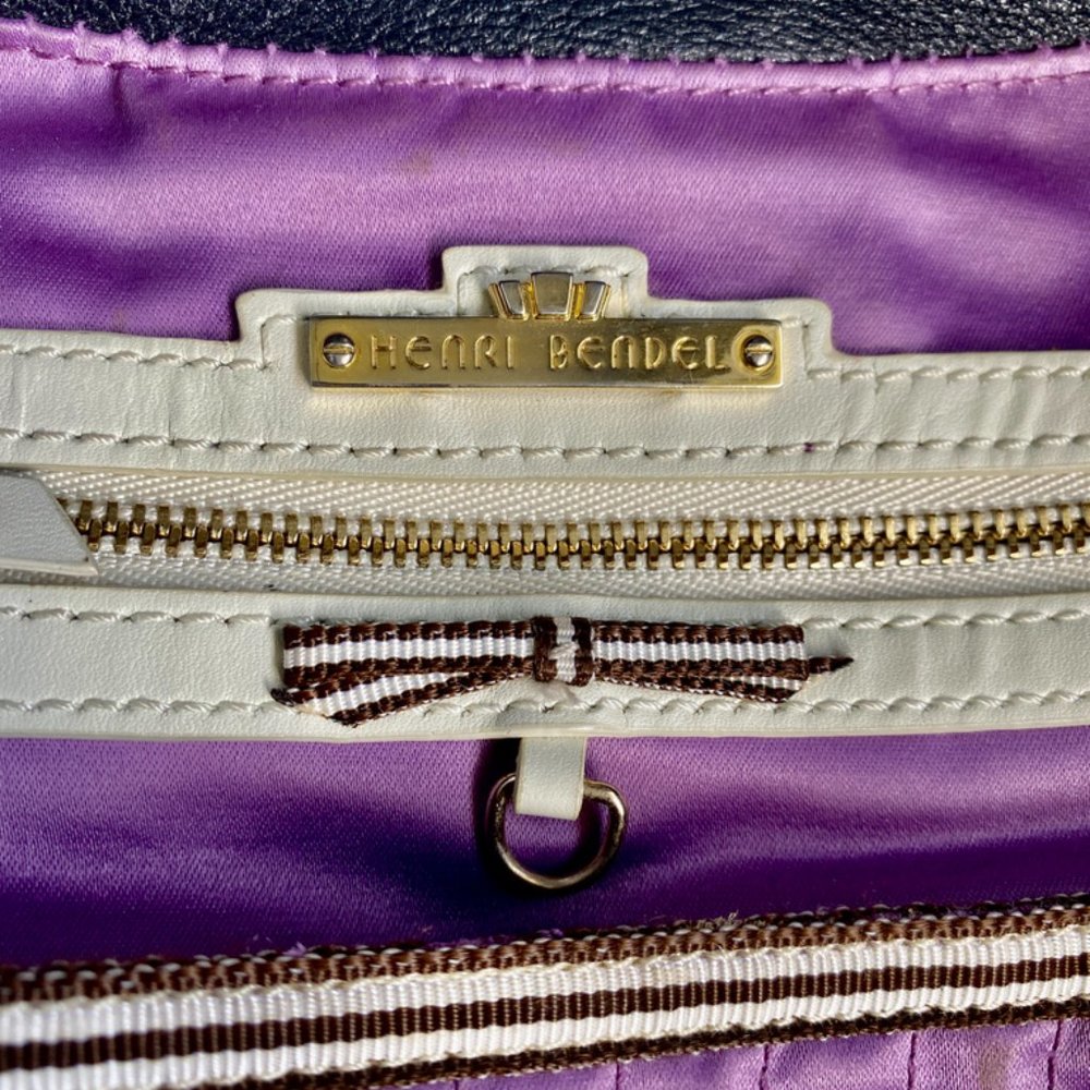 Henri Bendel Supple Black Leather Bag - Picture 11 of 15